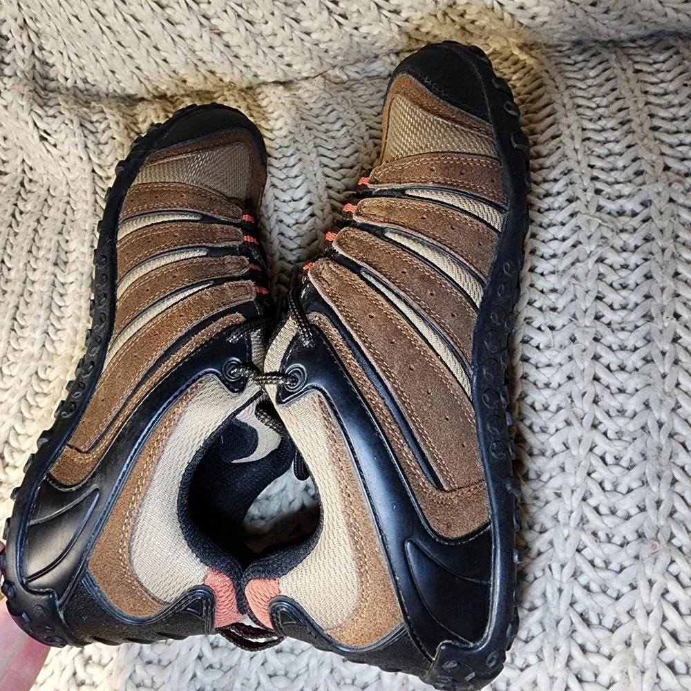 RedHead Trekker Low Brown Leather Hiking Trail Waterproof Mens Size 9M   5244094
